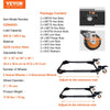 VEVOR Mobile Base, 650 lbs Weight Capacity, Adjustable from 12" x 12" to 36" x 36", Heavy Duty Universal Mobile Base Stand with Swivel Wheels, for Woodworking Equipment, Bandsaw, Power Tools, Machines