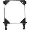VEVOR Mobile Base, 650 lbs Weight Capacity, Adjustable from 12" x 12" to 36" x 36", Heavy Duty Universal Mobile Base Stand with Swivel Wheels, for Woodworking Equipment, Bandsaw, Power Tools, Machines