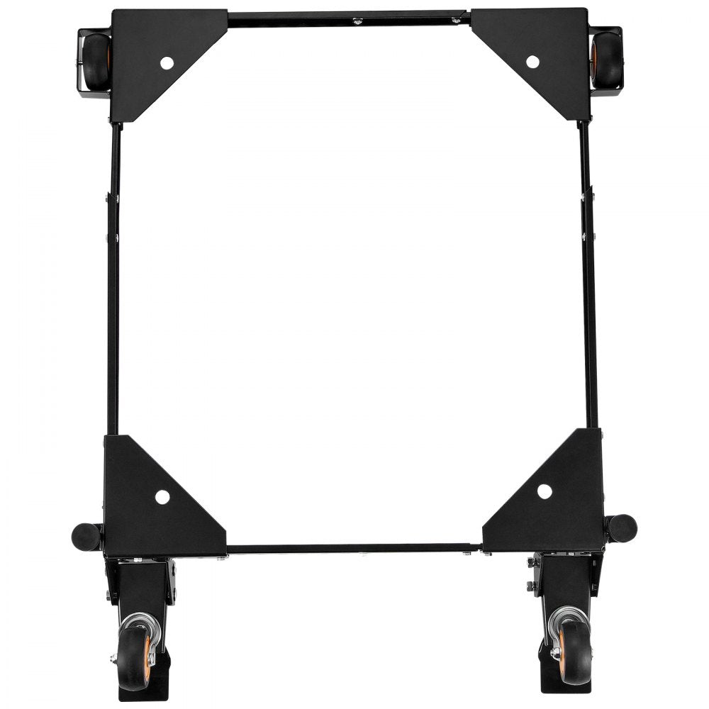 VEVOR Mobile Base, 650 lbs Weight Capacity, Adjustable from 12" x 12" to 36" x 36", Heavy Duty Universal Mobile Base Stand with Swivel Wheels, for Woodworking Equipment, Bandsaw, Power Tools, Machines