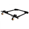 VEVOR Mobile Base, 650 lbs Weight Capacity, Adjustable from 12" x 12" to 36" x 36", Heavy Duty Universal Mobile Base Stand with Swivel Wheels, for Woodworking Equipment, Bandsaw, Power Tools, Machines