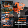 VEVOR Manual Trolley, 6600 lbs/3 Ton Load Capacity, Push Beam Trolley with Dual Wheels, Adjustable for I-Beam Flange Width 2.5" to 8", Heavy Duty Alloy Steel Garage Hoist for Straight Curved I Beam