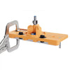 VEVOR Concealed Hinge Jig, Cabinet Hinge Jig with C-Type Clamp and Accessories, PA66 Nylon and Steel Material, Accurate Hinge Drill Jig Woodworking Tool for Doors Cabinets Hinges Mounting