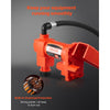 VEVOR Fuel Transfer Pump 110V, 15 GPM 57 L/min, AC Electric Oil Transfer Pump, 8 ft/2.4 m Max Suction Lift, 37 ft/11.28 m Max Lift, Overheat Protection, for Gasoline Diesel Kerosene Biodiesel Ethanol