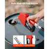 VEVOR Fuel Transfer Pump 110V, 15 GPM 57 L/min, AC Electric Oil Transfer Pump, with Auto Shut-Off Fuel Nozzle & Discharge Hose, High Flow Kit for Gasoline, Diesel, Kerosene, Biodiesel, Ethanol Blends