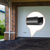 VEVOR Garage Door Seals Bottom Rubber, U Shape +O Ring Garage Door Weather Stripping, Universal Weatherproof Threshold Buffering Sealing Rubber , 5/16 inch T-ends and 3 3/4 inch Width (20 Ft, Black)