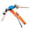 VEVOR Tubing Bender Kit, 1/4 to 7/8 Inch, Compact Ratcheting Tube Pipe Bender, Ratchet Hand Bending Tool, with 7 Color Aluminium Alloy Dies, HVAC Tools, for Copper HVAC Air Conditioning Refrigeration