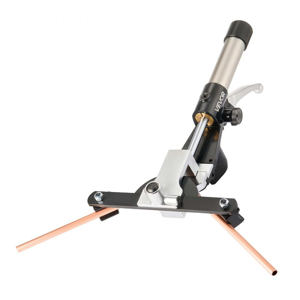 VEVOR Hydraulic Tubing Bender Kit, 1/4 to 7/8 Inch, Copper Tube Pipe Bender, Forward/Reverse HVAC Bending Tool Set, with 7 Aluminium Alloy Dies, for HVAC Air Conditioning Refrigeration Auto Repair