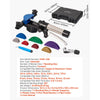 VEVOR Hydraulic Tubing Bender Kit, 1/4 to 7/8 Inch, Copper Tube Pipe Bender, HVAC Bending Tool Set, 90° Bend, with 7 Color Aluminium Alloy Dies, for HVAC Air Conditioning Refrigeration Auto Repair