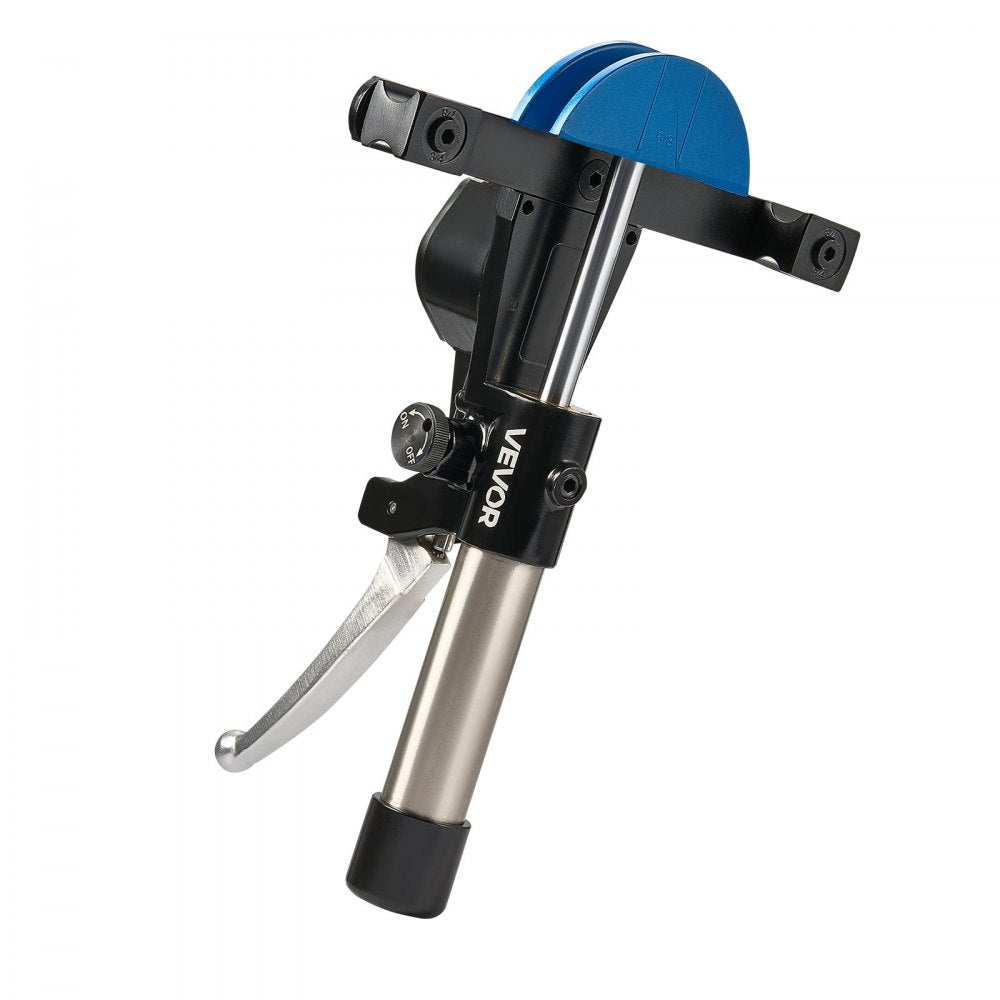 VEVOR Hydraulic Tubing Bender Kit, 1/4 to 7/8 Inch, Copper Tube Pipe Bender, HVAC Bending Tool Set, 90° Bend, with 7 Color Aluminium Alloy Dies, for HVAC Air Conditioning Refrigeration Auto Repair