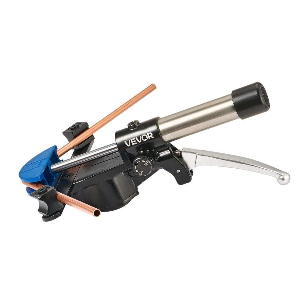 VEVOR Hydraulic Tubing Bender Kit, 1/4 to 7/8 Inch, Copper Tube Pipe Bender, HVAC Bending Tool Set, 90° Bend, with 7 Color Aluminium Alloy Dies, for HVAC Air Conditioning Refrigeration Auto Repair