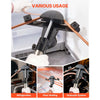 VEVOR Hydraulic Tubing Bender Kit, 1/4 to 7/8 Inch, Copper Tube Pipe Bender, HVAC Bending Tool Set, 90° Bend, with 7 Aluminium Alloy Dies, for HVAC Air Conditioning Refrigeration Automotive Repair