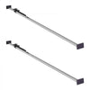 VEVOR Cargo Bar, Cargo Bar Adjustable from 89" to 104", Heavy-duty Steel Cargos Stabilizer with Non-Slip Foot Pads, Truck Bed Load Lock Bars for Box Trucks, Semi-Trailers, Trailers (2PCS)