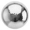 VEVOR Mirror Disco Ball 16 Inch Silver Reflective Ball with Hanging Ring, for Party Home Decoration Stage Props DJ Dance Club, 2 Mirror Tile Sizes, Reflects Light, Large Wedding Music Birthday Decor
