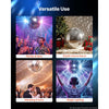 VEVOR Mirror Disco Ball 24 Inch Silver Reflective Ball with Hanging Ring, for Party Home Decoration Stage Props DJ Dance Club, 2 Mirror Tile Sizes, Reflects Light, Large Wedding Music Birthday Decor