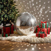 VEVOR Mirror Disco Ball 24 Inch Silver Reflective Ball with Hanging Ring, for Party Home Decoration Stage Props DJ Dance Club, 2 Mirror Tile Sizes, Reflects Light, Large Wedding Music Birthday Decor