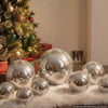 VEVOR Mirror Disco Ball 4" 6" 8" 12" 8-Pack Silver Balls with Hanging Ring, for Party Home Decoration Stage Props DJ Dance Club, 2 Mirror Tile Sizes, Reflects Light, Wedding Music and Birthday Decor