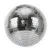 VEVOR Mirror Disco Ball 4" 6" 8" 12" 8-Pack Silver Balls with Hanging Ring, for Party Home Decoration Stage Props DJ Dance Club, 2 Mirror Tile Sizes, Reflects Light, Wedding Music and Birthday Decor