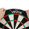VEVOR Dart Board, High-Grade Self-Healing Sisal Fiber Dartboard with Staple-Free Bullseye, Blade Wire & Rotating Number Ring, 17.7" Professional Dartboard for Home Party Game Room (Darts Not Included)