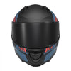 VEVOR Modular Motorcycle Helmet, Flip up Full Face Helmet with Dual Visor, Lightweight Comfortable Adult Motocross Street Bike Helmet for Men and Women - DOT & ECE Approved (L Size)
