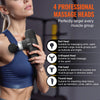 VEVOR Mini Massage Gun Deep Tissue, Percussion Muscle Massage Gun Portable for Athletes, Small Massage Gun Handheld for Pain Relief, Muscle Relaxation with 4 Speed Levels, 7.4V 2500mAh