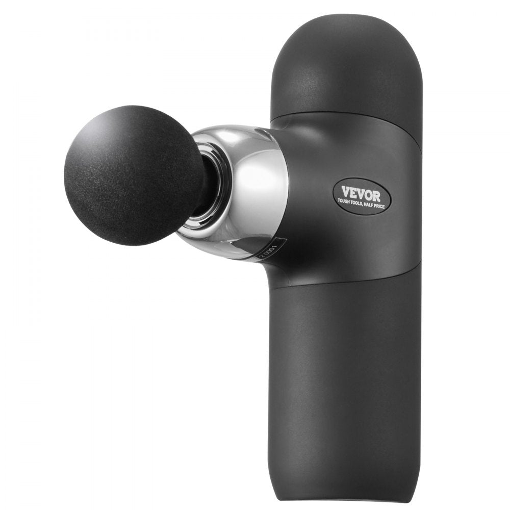 VEVOR Mini Massage Gun Deep Tissue, Percussion Muscle Massage Gun Portable for Athletes, Small Massage Gun Handheld for Pain Relief, Muscle Relaxation with 4 Speed Levels, 7.4V 2500mAh