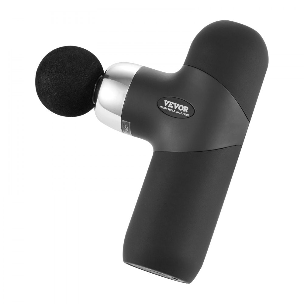 VEVOR Mini Massage Gun Deep Tissue, Percussion Muscle Massage Gun Portable for Athletes, Small Massage Gun Handheld for Pain Relief, Muscle Relaxation with 4 Speed Levels, 7.4V 2500mAh