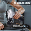 VEVOR Massage Gun Deep Tissue, Percussion Muscle Massage Gun for Athletes - with 6 Speed Levels & 4 Massage Heads, 12V 2500mAh Batteries, Handheld Mini Massage Gun for Pain Relief, Muscle Relaxation