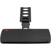 VEVOR Keyboard Tray under Desk Adjustable Height, Height and Angle Adjustable under Desk Keyboard Tray Slide out, Large 25x9.8 inch Keyboard Holder under Desk for Typing in Home, Office Work
