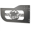 VEVOR Jeep Tube Doors, 4-Door, Fit for 2018-2026 Jeep Wrangler JL & 2020-2026 Gladiator JT, Soldier Pattern Off Road Front & Rear Tubular Half Doors with DOT Certified Side View Mirrors & Rubber Pads