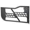 VEVOR Jeep Tube Doors, 4-Door, Compatible with 2007-2018 Jeep Wrangler JK JKU Unlimited, Steel Off Road Front & Rear Tubular Half Doors with Storage Bag, Rubber Pads, Heavy-Duty Hinges and OE Latch