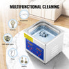 VEVOR Professional Ultrasonic Cleaner, 0.3 L Ultrasonic Jewelry Cleaner with Digital Timer & Heater, Stainless Steel Industrial Sonic Cleaner 40kHz for Glasses, Watches, Rings, Small Parts