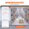 VEVOR Strip Curtain, 150' Length, 8" Width, 0.08" Thickness, Clear Smooth Plastic Door Strips, PVC Curtain Strip Door Bulk Roll for Warehouses, Factories, Supermarkets, Shopping Malls, Halls, Garages