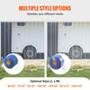VEVOR Strip Curtain, 150' Length, 8" Width, 0.08" Thickness, Clear Smooth Plastic Door Strips, PVC Curtain Strip Door Bulk Roll for Warehouses, Factories, Supermarkets, Shopping Malls, Halls, Garages