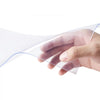 VEVOR Strip Curtain, 164' Length x 8" Width x 0.08" Thickness, Clear PVC Smooth Curtain Strip Door Bulk Roll, Plastic Door Strips for Doorways of Supermarket, Garage, Warehouse, Barn, Pet Animal House