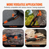 VEVOR Synthetic Soft Shackle, 1/2" x 22" (2 Pack) 44092 lbs (20 Ton) Breaking Strength Recovery Tow Shackles with Extra 2 Sleeves & Storage Bag for UTV, ATV, Trucks, Jeep, Off-Road Vehicles, Orange