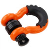 VEVOR 3/4" D-Ring Shackle, 2 Pack Alloy Steel Shackles 62832 lbs (28.5 Ton) Break Strength with 7/8" Screw Pin, Isolators & Washers, Heavy Duty Off Road Vehicle Recovery Shackle for Jeep Truck, Orange