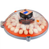 VEVOR 48 Egg Incubator, Incubators for Hatching Eggs, 360° Automatic Egg Turner with Temperature and Humidity Display, 48 Eggs Poultry Hatcher with ABS Transparent Shell for Chicken, Duck, Quail