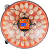 VEVOR 48 Egg Incubator, Incubators for Hatching Eggs, 360° Automatic Egg Turner with Temperature and Humidity Display, 48 Eggs Poultry Hatcher with ABS Transparent Shell for Chicken, Duck, Quail
