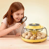 VEVOR 18 Egg Incubator, Automatic Egg Turner with LED Candler, Temperature & Humidity Control, 360° View Clear Window, Auto Water Refill, Poultry Eggs Incubators for Hatching Chicks Ducks Goose Quail