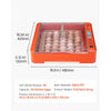 VEVOR 36 Egg Incubator, Automatic Egg Turner with LED Candler & Water Tray, Temperature & Humidity Control, 360° View Clear Window, Poultry Eggs Incubators for Hatching Chicks Ducks Goose Quails