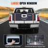 VEVOR Tailgate Bike Pad, 53" Truck Tailgate Pad Carry 5 Mountain Bikes, Upgraded Grooves Tailgate Protection Pad with Reflective Strips and Tool Pockets, with Camera Opening for Mid-Size Pickup Trucks
