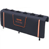 VEVOR Tailgate Bike Pad, 62" Truck Tailgate Pad Carry 6 Mountain Bikes, Upgraded Grooves Tailgate Protection Pad with Reflective Strips and Tool Pockets, with Camera Opening for Most Pickup Trucks
