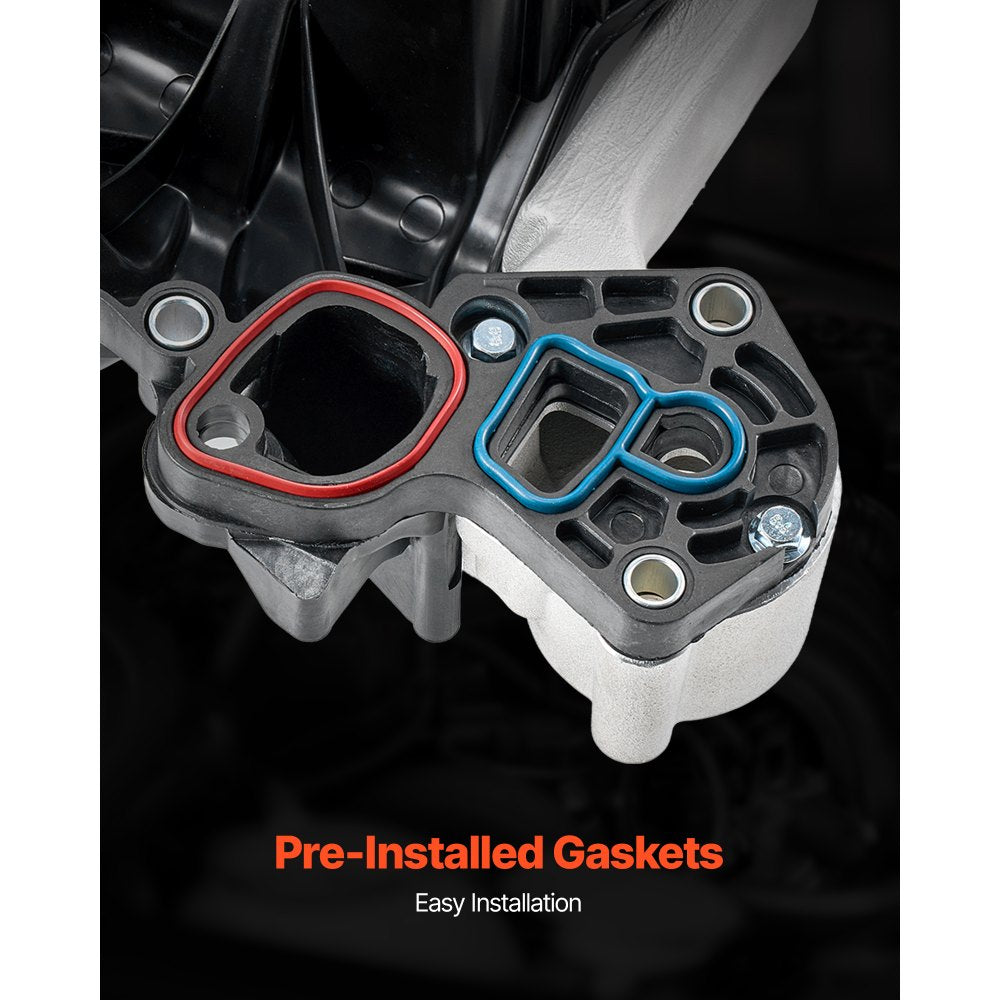 VEVOR Intake Manifold, with Gasket, Engine Intake Manifold Assembly Compatible with 2001-2011 Crown Victoria, Replace 615-175, 1L2Z-9424-EF, 1W7Z-9424-AB, 3W7Z-9424-AA, 3W7Z-9424-AD, 3W7Z-9424-AE