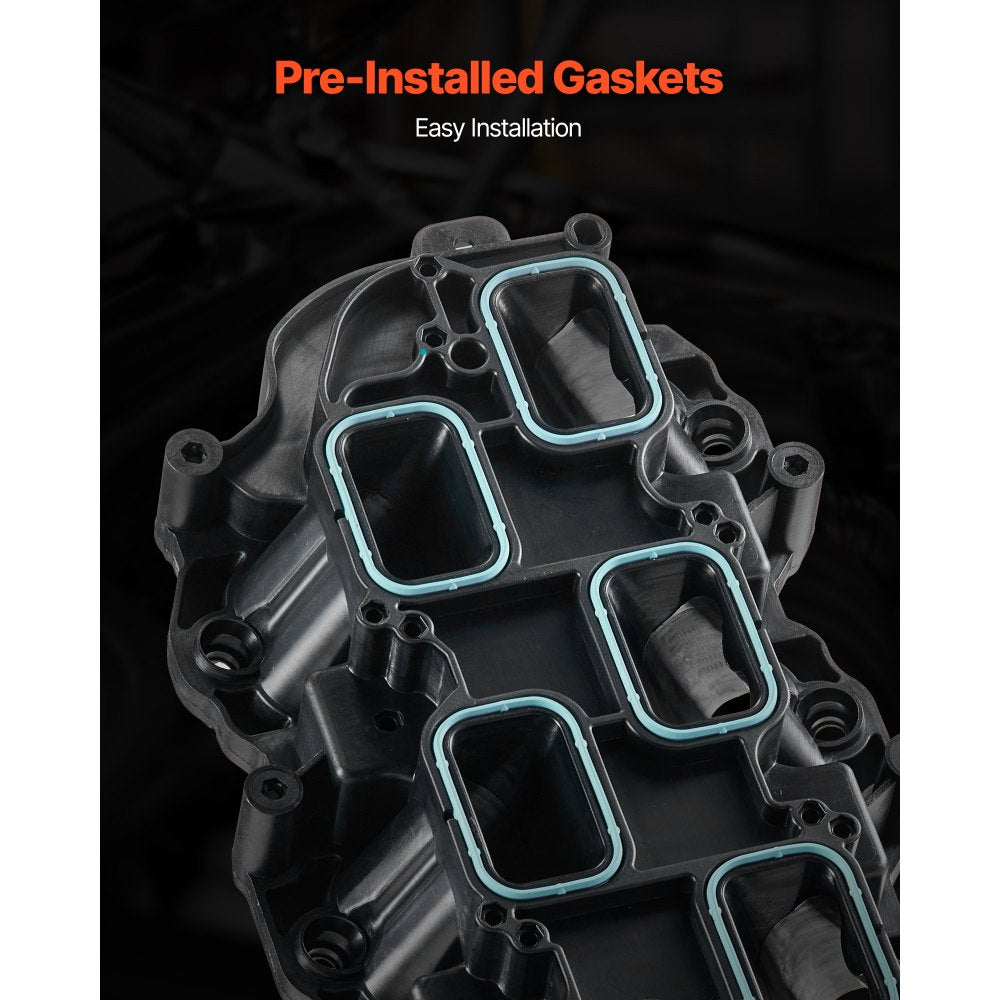 VEVOR Intake Manifold, with Gasket, Engine Intake Manifold Assembly Compatible with 2011-2015 Grand Cherokee, Manifold Replacement Replace 3009-167ALU, 051 841 99 AF, 051 841 99 AD, 051 841 99 AE