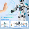 VEVOR RC Robot Toys for Kids, 2.4GHz Gesture Sensing Programmable Remote Control Smart Robot with Voice Control, Interactive Singing Dancing Robot for Age 6 7 8 10 12 Year Old Boys Girls Birthday Gift