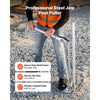 VEVOR T Post Puller, 3.54 in Max Clamping Width, Heavy-Duty Steel Jaw Grip, Powder-Coated Finish, Easy to Store, Labor-Saving Fence T-Post Remover Tool for Rebar Stakes, Wood Stakes, and Road Signs