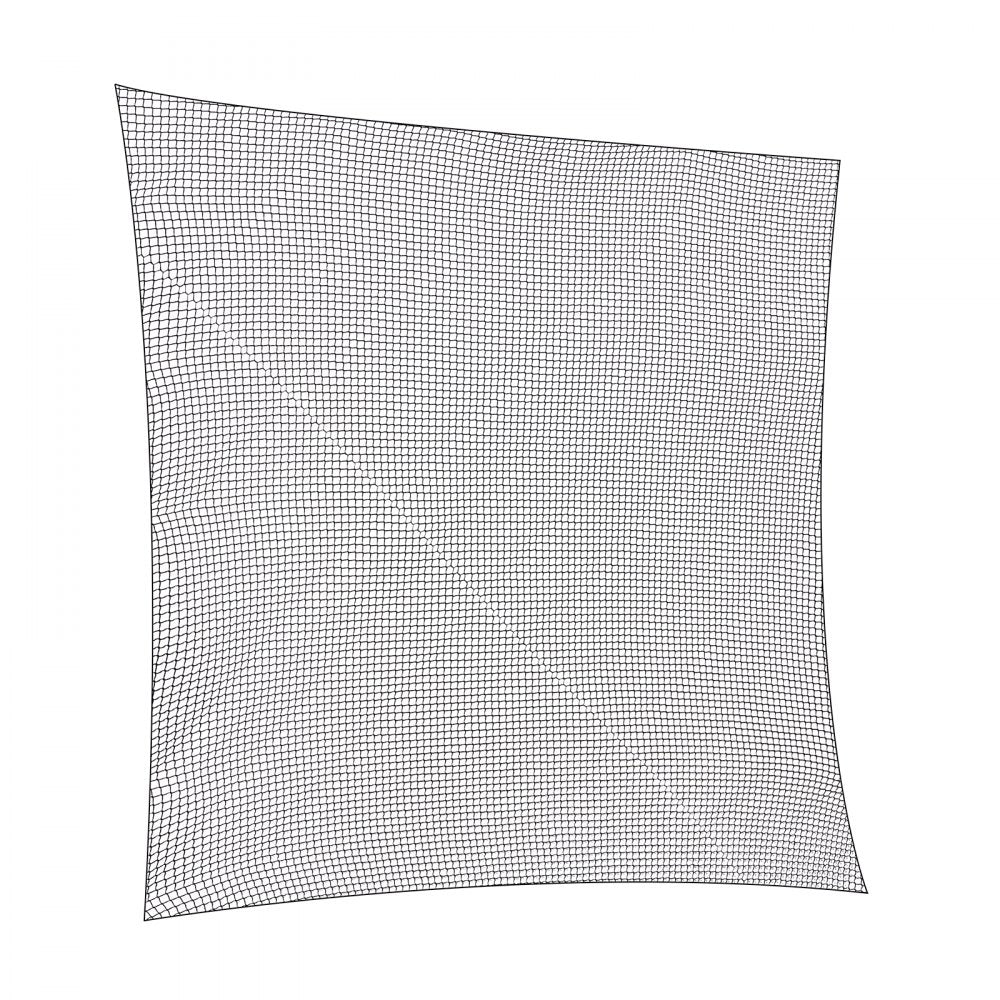 VEVOR Golf Net, 10x10ft Golf Practice Net, Indoor Hitting Net for Golf, Baseball, Hockey, Soccer, Heavy Duty Nylon DIY Ball Net, Sports Netting Barrier for Backyard Driving Training Swing (Net Only)