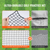 VEVOR Golf Net, 10x15ft Golf Practice Net, Indoor Hitting Net for Golf, Baseball, Hockey, Soccer, Heavy Duty Nylon DIY Ball Net, Sports Netting Barrier for Backyard Driving Training Swing (Net Only)