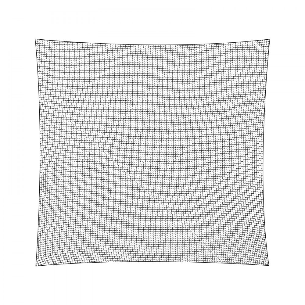 VEVOR Golf Net, 10x15ft Golf Practice Net, Indoor Hitting Net for Golf, Baseball, Hockey, Soccer, Heavy Duty Nylon DIY Ball Net, Sports Netting Barrier for Backyard Driving Training Swing (Net Only)