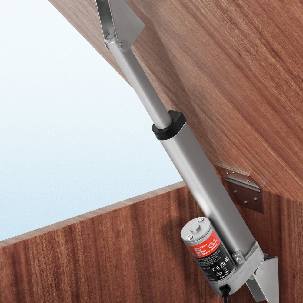 VEVOR 12V Linear Actuator - 6 Inch Stroke, High Load Capacity 330lbs with Mounting Bracket and IP54 Protection